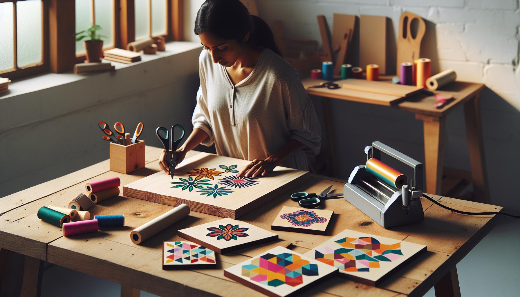 Creative Project Ideas Using HTV on Wood