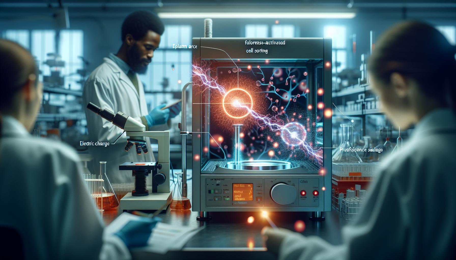 Electric Charge and Its Role in FACS