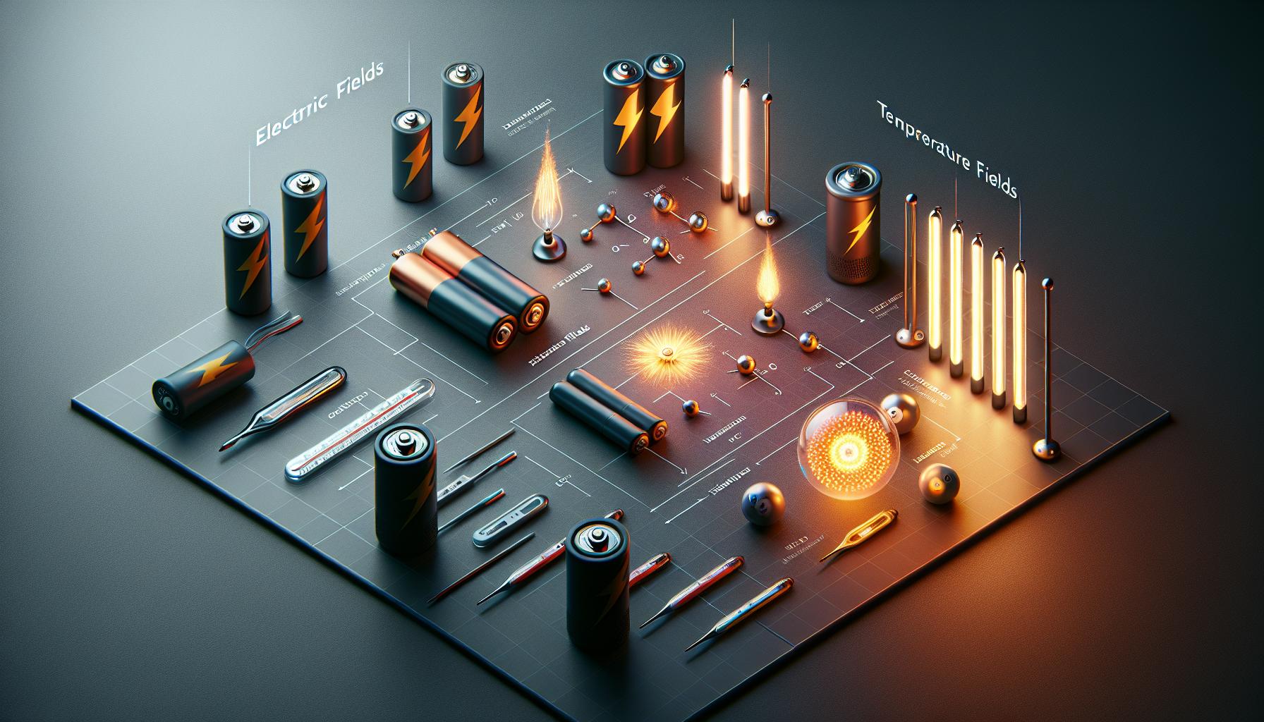 Electric vs Temperature Fields: Key Differences and Applications 2 Fundamental Differences Between Electric and Temperature Fields