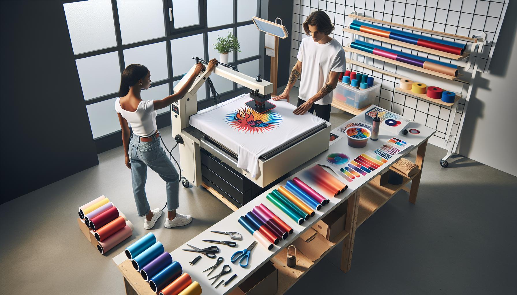 How Does Heat Transfer Vinyl Work: The Science Behind It 1 How Heat Transfer Vinyl Works: An Overview of the Process