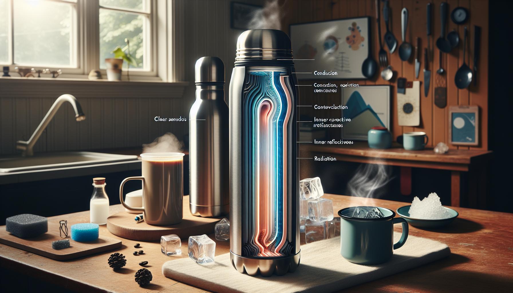 A Thermos Bottle Controls Heat Transfer by What Method? 1 How Thermos Bottles Utilize Conduction, Convection, and Radiation