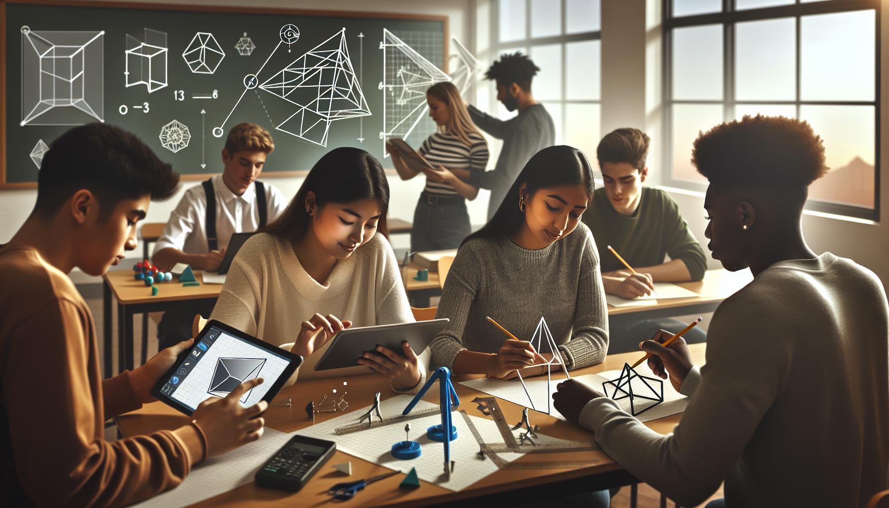 Project Based Geometry: Engaging Effective Learning Methods 4 Integrating Technology in Geometry Projects