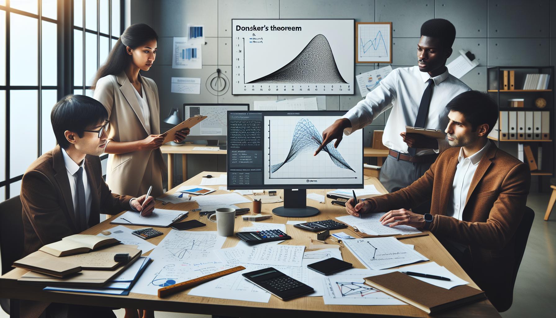 Key Applications of Donsker's Theorem in Statistics