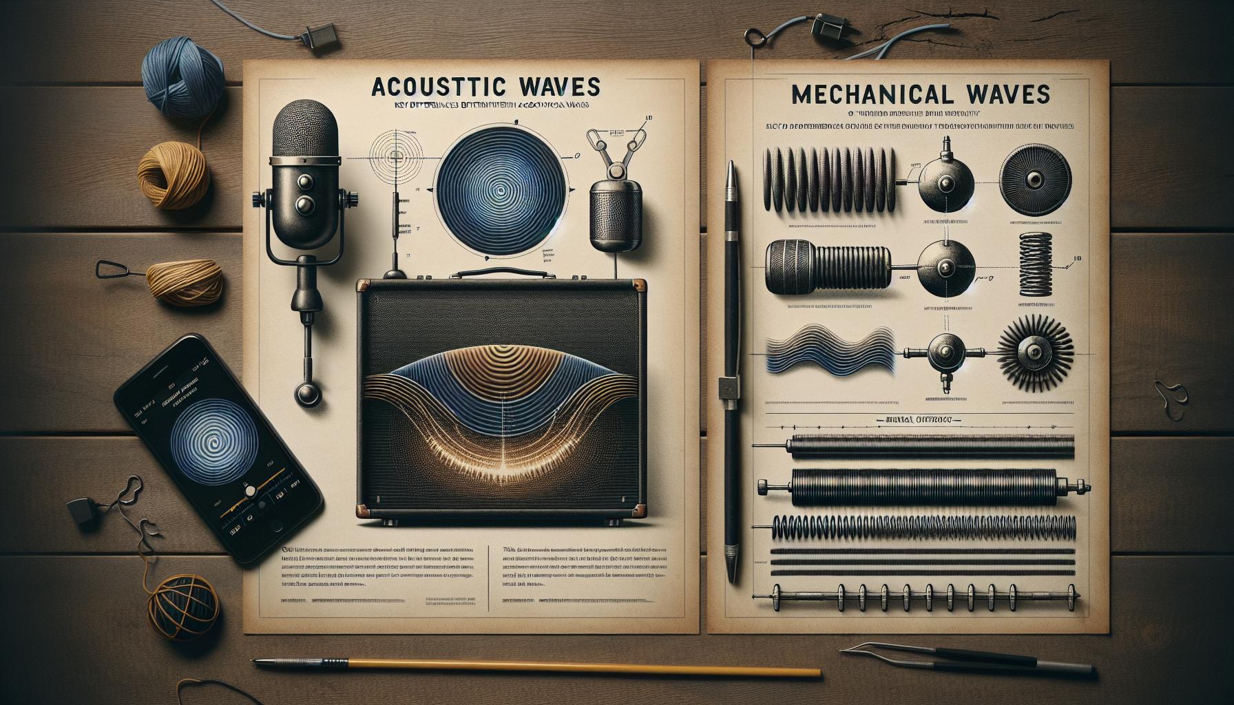 What Is the Difference Between Acoustic Waves & Mechanical? 2 Key Differences Between Acoustic and Mechanical Waves