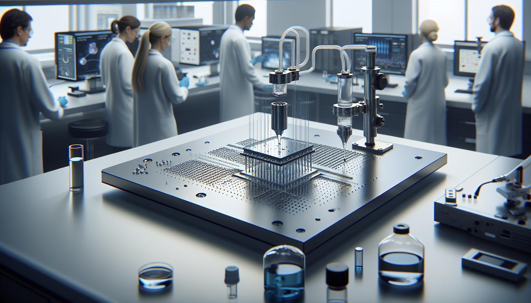 A Microfluidic-Based Nanoscope Stone: Revolutionary Imaging 2 Key Features of a Microfluidic-Based Nanoscope