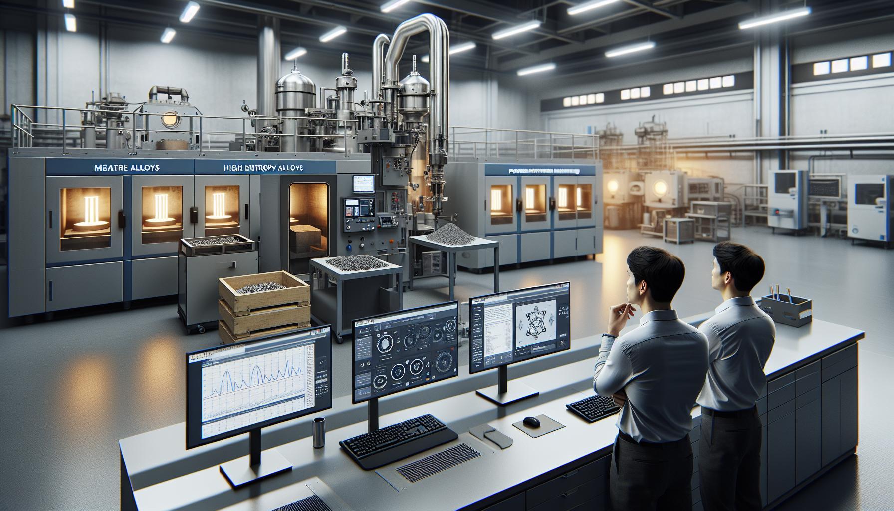 Key Manufacturing Techniques for High Entropy Alloys