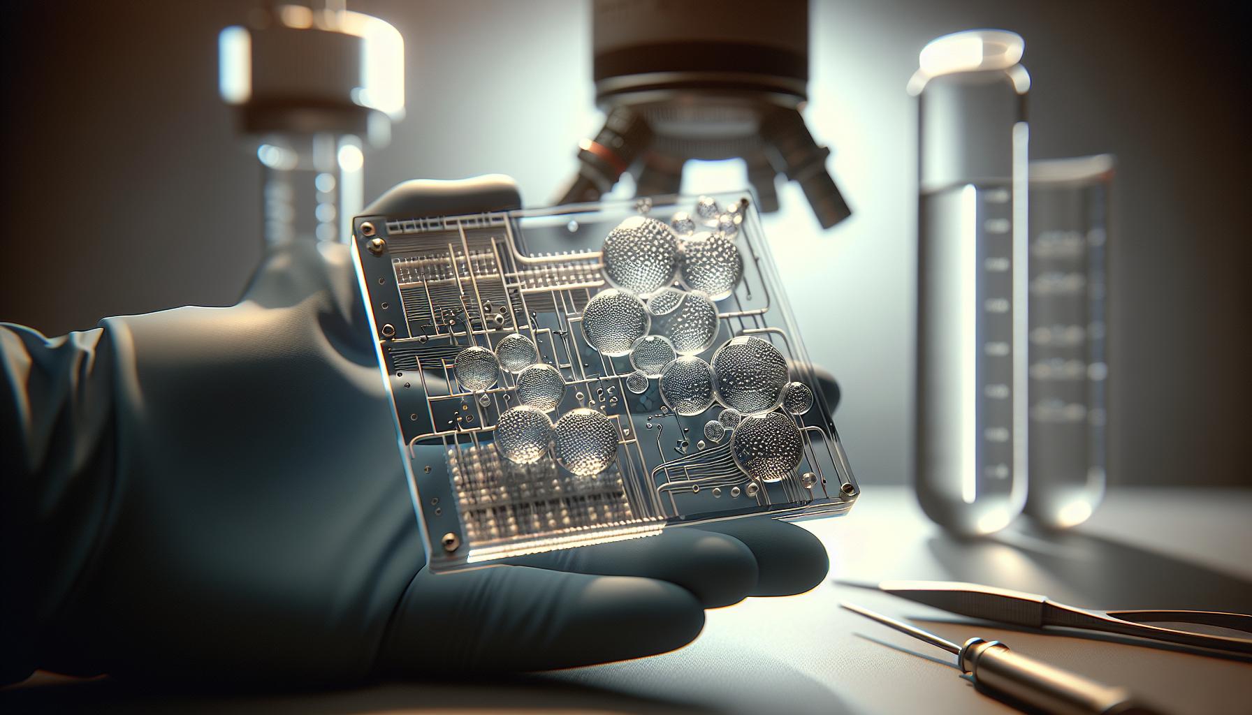 Principles Behind Microfluidic Bubble Trapping