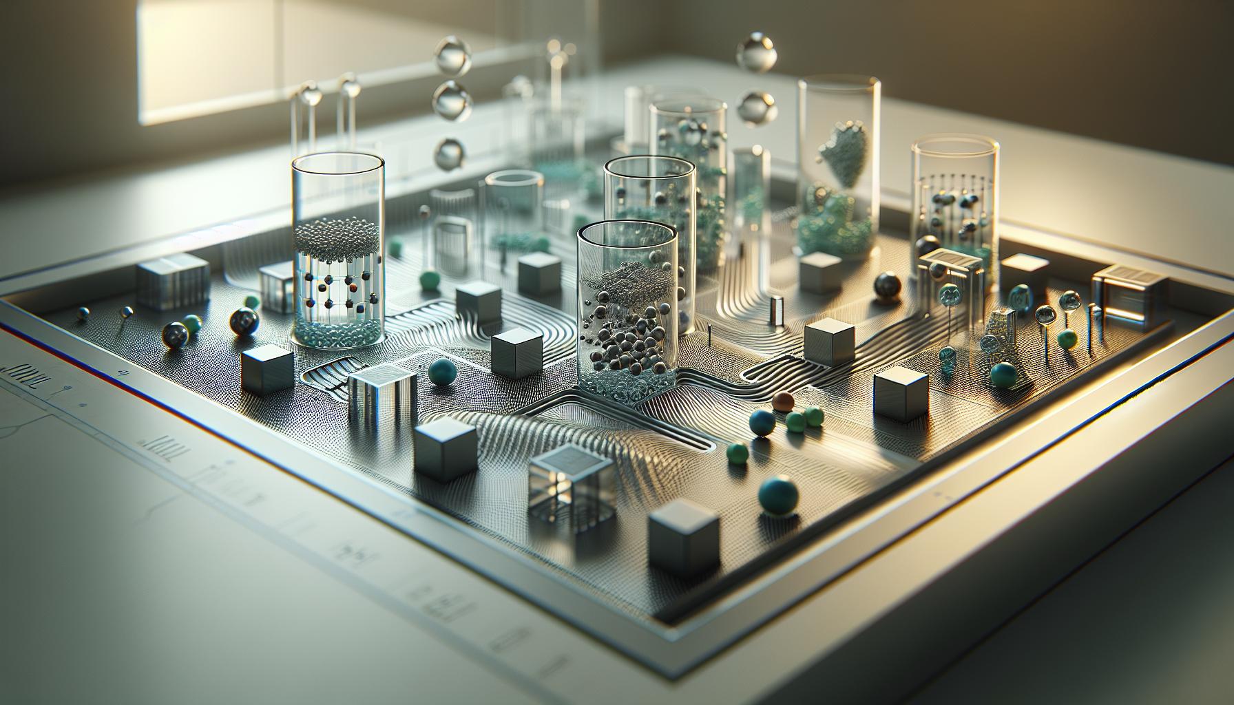 How Obstacles Affect Object Flow Microfluidic: Physics of Motion