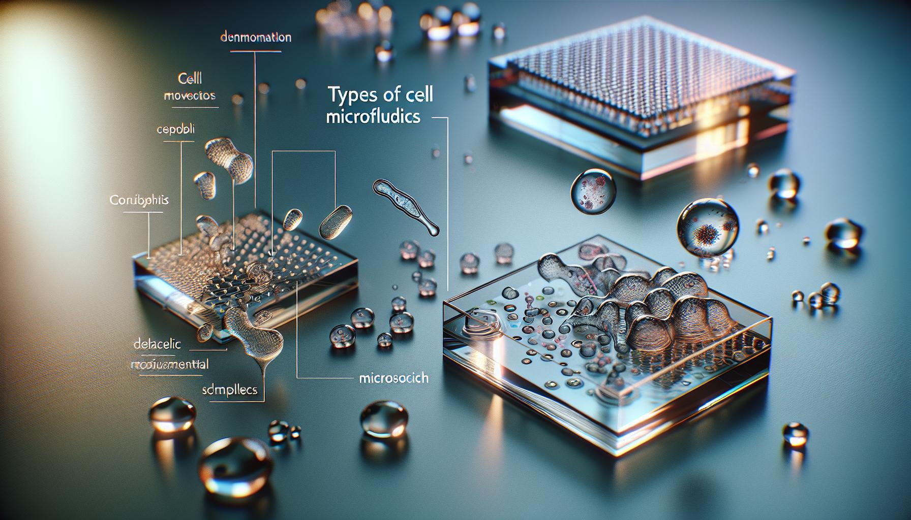 Types of Cell Movement in Microfluidics