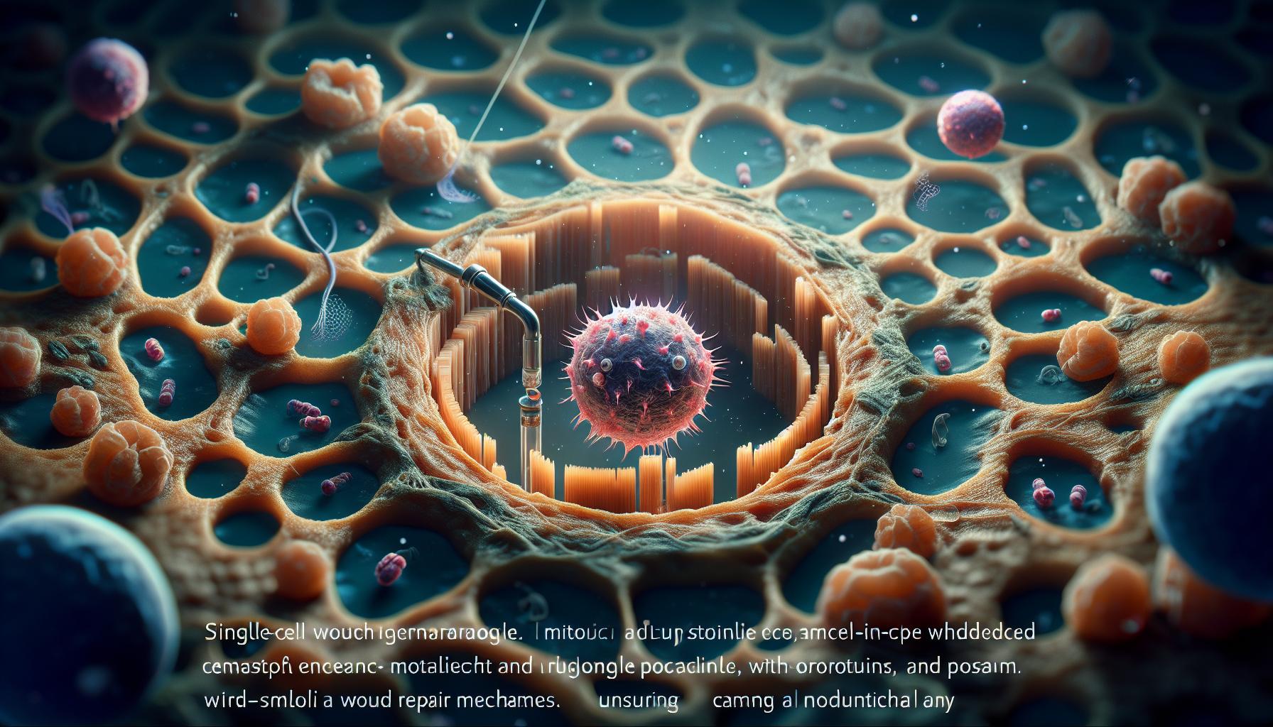 Understanding Single-Cell Wound Repair Mechanisms